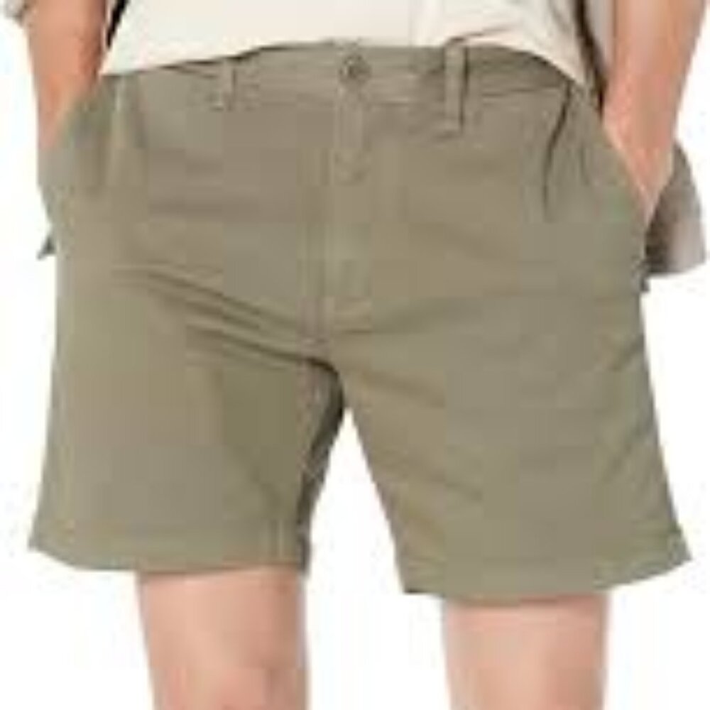 Madewell Men's Tan Flat Front Shorts
